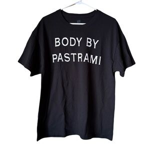 Body By Pastrami Black T-Shirt